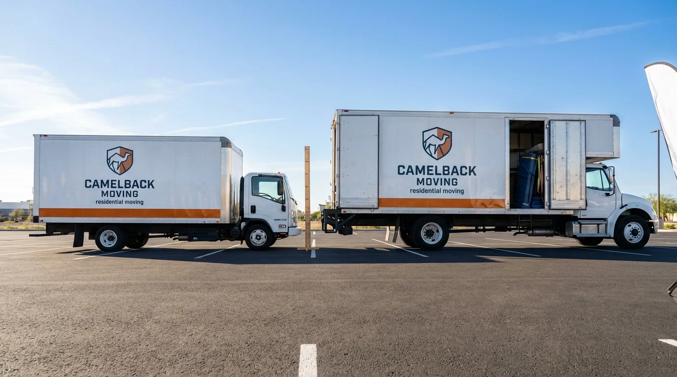 Moving truck size capacity guide in Portland